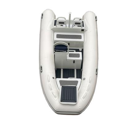 China HOT SALE 13ft V Hull Aluminum RIB 390 Hypalon/PVC Deep Rigid Inflatable Water Sports Boats for sale