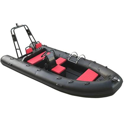 China Ultralight/Durable Ultralight Aluminum Inflatable Boats 16ft RHIB 480 RIB Hypalon /PVC For Sale for sale