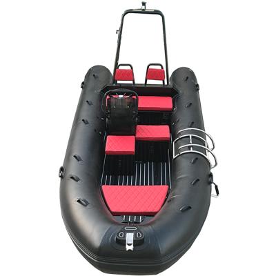 China Ultralight/Durable Rigid Aluminum Inflatable Rowing Boats 16ft RHIB 480 RIB Hypalon /PVC For Sale for sale