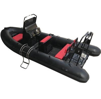 China Ultralight/Durable Rigid Aluminum High Speed ​​Inflatable Boats 16ft RIB500 RIB Hypalon /PVC For Sale for sale