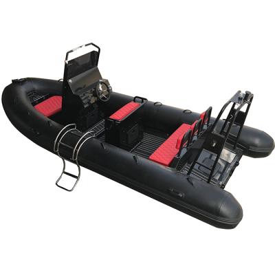 China Deep Hull Aluminum Hypalon/PVC RIB Inflatable Boats For Sale Ultralight/Durable 16ft RHIB 500V for sale