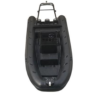 China High Quality Water Sports Double Hull 19ft Aluminum RIB 580 Deep V PVC/Hypalon Fishing Inflatable Boats for sale