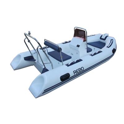 China Norway 13ft Ultralight/Durable Fiberglass Rib390 RIB Hypalon /PVC High Speed ​​Inflatable Fishing Boats for sale