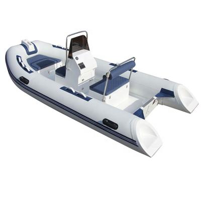 China Ultralight/Durable Open RIB Orca Hypalon/PVC Rib Boats Inflatable Fishing Boats 13ft Fiberglass Rib390 for sale