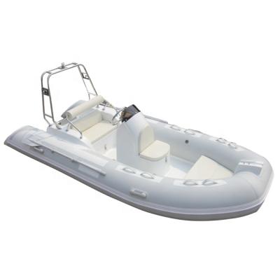 China Luxury Dinghy Rowing 13ft Rigid Hull Fiberglass Hypalon/PVC RIB390 Inflatable Boat Orca For Funny for sale