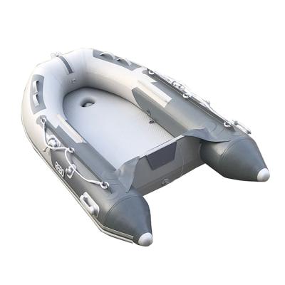 China Durable Aluminum Dinghy 8ft A230 PVC/Hypalon/Orca Small Floor Inflatable Boat for sale