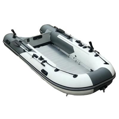 China Luxury Tender Orca 12ft Foldable Inflatable Boat Aluminum Floor Dinghy 360cm Zodiac Hypalon / PVC for sale