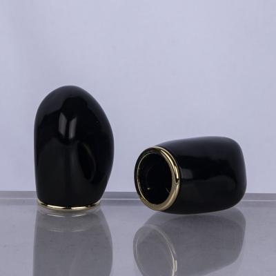 China Non-refillable hot sale plastic perfume cap for 15mm spray perfume capsule perfume lids for sale