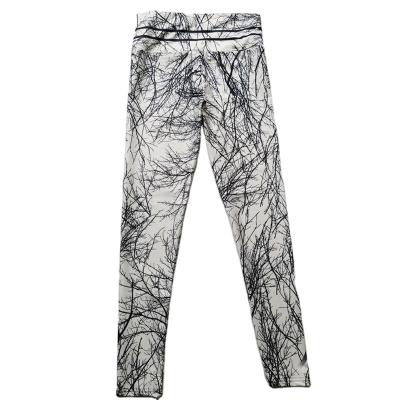 China QUICK DRY breathable thin fit sports skinny pants leg printing high waisted leggings fitness yoga pants in running leggings yoga pants for sale