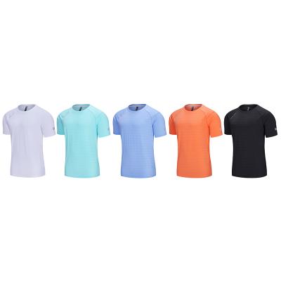 China Sustainable Fitness Clothing Custom Tight Mens Clothing Sport Wear Mens T Shirts for sale