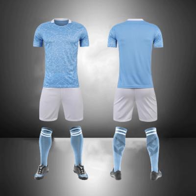 China Breathable 2021 Club Soccer Training Jersey Customized With Name Number Mens Soccer Football Shirt for sale