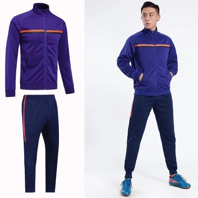 China New Soccer Training Sets Comfortable Football Tracksuit Long Sleeve Soccer Jacket Sports Uniforms for sale