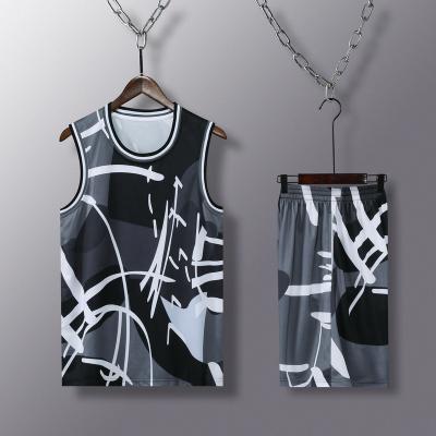 China Antibacterial Fashionable Gorgeous Breathable Quick Dry Sublimation Printed Men's And Women's Basketball Customized Suit for sale