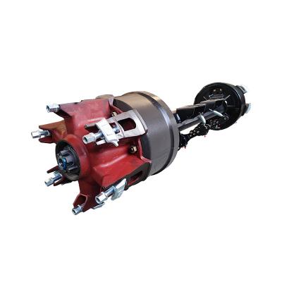 China Trailer Parts 12-18t Trailer Axle Parts Spoke Axles Red Spider Axle For Semi Trailer for sale