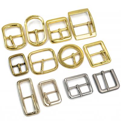 China Wholesale custom metal logo metal pin belt buckle pin women men lighter lever buckle belt manufacturers nickel free for belts for sale