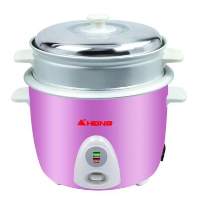 China Best Selling 700W 1.8L Household Drum Rice Cooker With Steam Tray for sale