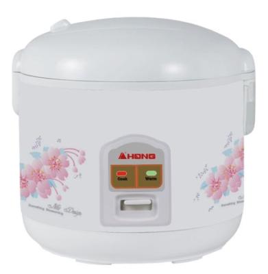 China Household 1000W Full Body Flower Printing Rice Cooker With Steam for sale