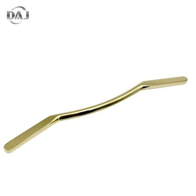 China Eco-friendly Gold Face Slimming Massager Stick Copper Gua Sha Scraping Facial Anti Aging Beauty Massage Tool for sale