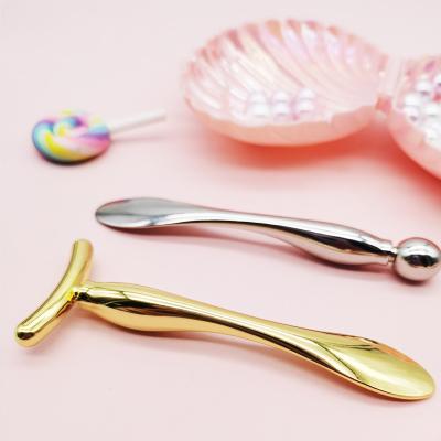 China Durable Luxury Face Skin Care Tool Metal Massage Beauty Nose Massager for sale