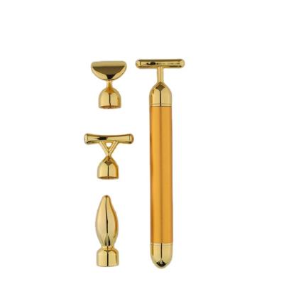 China Various Anti-puffiness Good Quality 24k Gold Bar Stick Massager Eye Beauty Device for sale