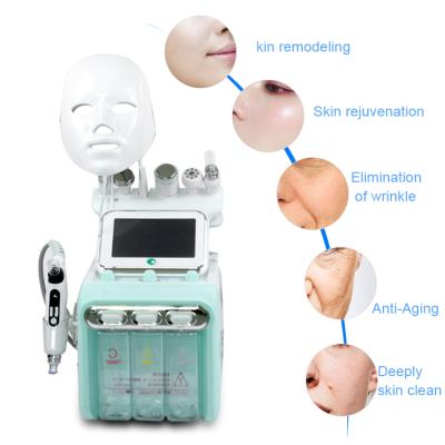 China New Price Derma Diamond Microdermabrasion Skin Care Korea Best Wrinkle Remover 7 in 1 Multifunctional Skin Cleansing Machine for sale