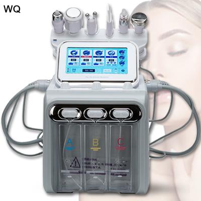 China Black Head Hot Sales Dermabrasion Hydraulic Dermabrasion Machine Small Facial Magic O2 Dermabrasion H2 Solvent Active Bubble Beauty Machine for sale