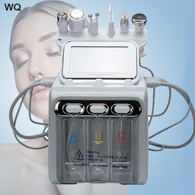 China Factory Direct Sales Black Head 6 Bubble Solvent Small In 1 Oxygen Jet Moisturizing Beauty Blackhead Acne Removal Machine for sale