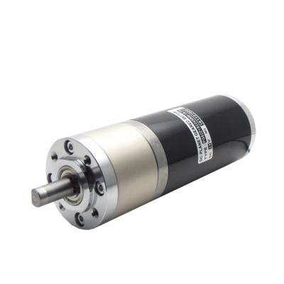 China 52mm Planetary Gear Motor 12V 24V 52mm Waterproof Brushless DC Motor High Torque To Drive Solution for sale