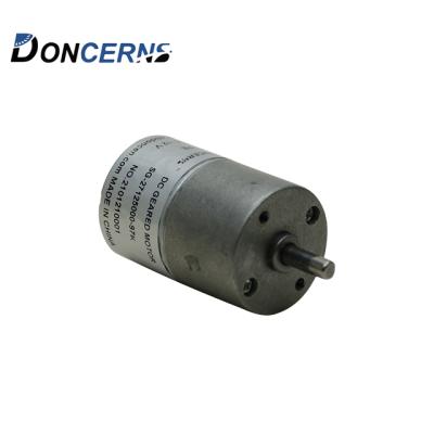 China Waterproof SG-27 DC 27mm Geared Motor With 10kgf.cm Torque CE ROHS ISO9001 For Smart Lock for sale