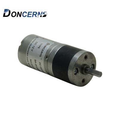 China SR-25 25mm Waterproof Gearbox DC Motor 12V 24V 1W 5W 100Rpm Customized for Office Equipment and Garge Door Lock for sale