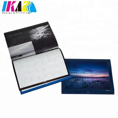 China Eco - Friendly Custom Printing And Photo Desk Pad Calendar Design for sale