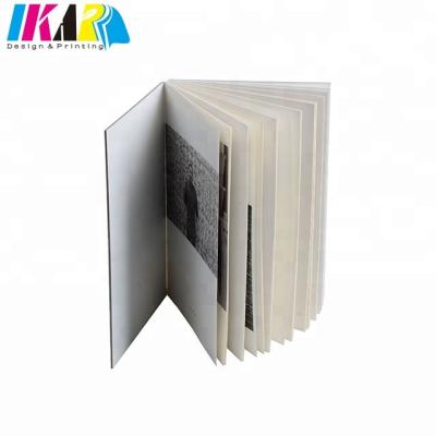 China paper & High Quality Open Cardboard Spine A3 Hardcover Book Printing for sale