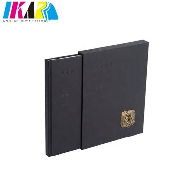 China paper & Cardboard Custom Design And Printing Casebound Book With Case for sale