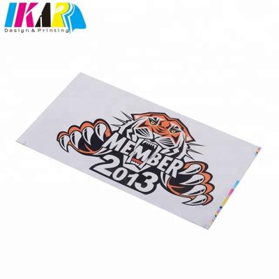 China Waterproof+Eco-friendly Full Color Custom Label Sticker Printing With Animal Image for sale