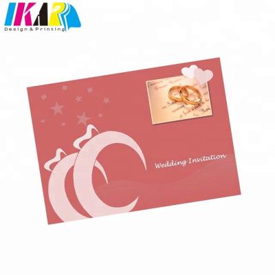 China paper & Cardboard Customized Wedding Invitation Cards Printing for sale