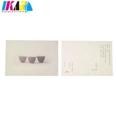 China paper & Professional Custom Cardboard Postcard Printing for sale