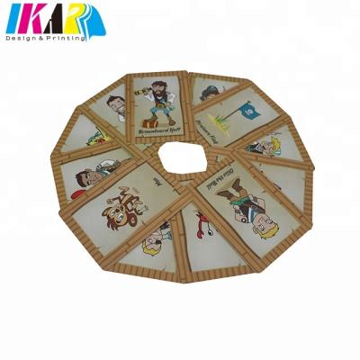 China paper & Custom Full Color Cardboard Educational Flash Cards Printing For Kids for sale