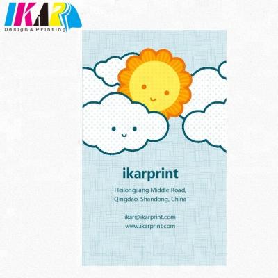 China paper & Cardboard Horizontal Layout Business Card Paper Printing for sale