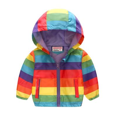 China Four Seasons Baby Kids Outdoor Rainwear Waterproof Breathable Warm Clothes Kids Jackets With Hooded for sale