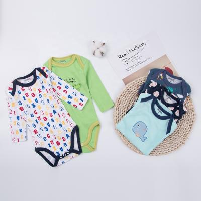 China Breathe Free Winter Autumn Wholesale Factory Price Newborn Infant Jumpsuit Baby Romper Long Sleeve for sale