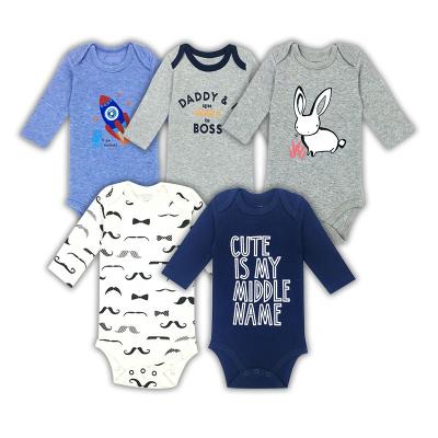 China 2019 Breathble Pattern Hot Selling Newborn Infant Romper Comfortable Pure Cotton Funny Soft Baby for sale