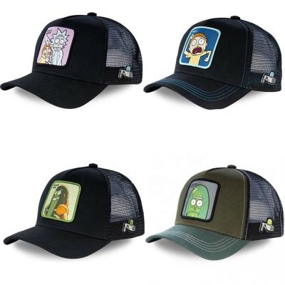 China JOINT 5 Panel Mesh Hats Designer Hat Men's Mesh Trucker Hats Different Colors Mesh Back for sale