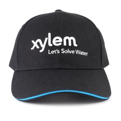 China COMMON Custom Logo Customization Black Baseball Cap Cotton Hat for sale