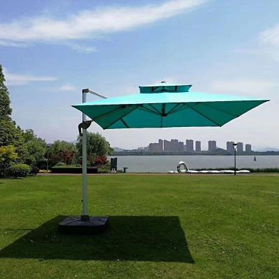 China Modern Outdoor Garden Furniture Side Beach Umbrella for sale