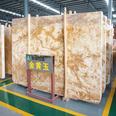 China Modern Yellow Honey Onyx Gold Marble Tiles Design for sale