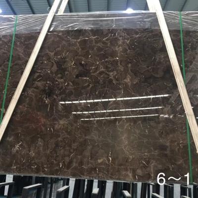 China Modern Supply Polished Marble Flooring, Slab Marble Price, Chinese Emperador Marble Dark Marble for sale