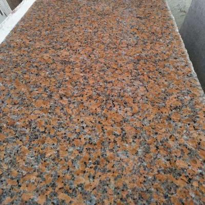 China Contemporary Maple Red Color Polished Exterior Granite Stone Slabs For Flooring Countertops Wall Granite Stone for sale