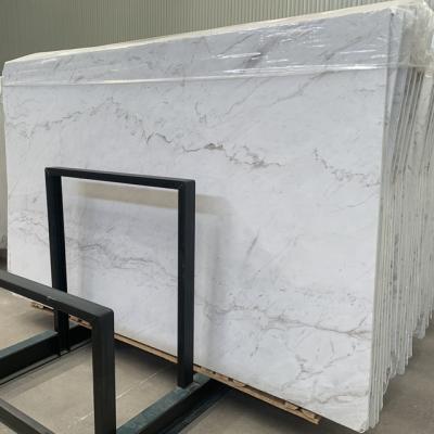 China Volakas Modern Natural White Marble Pound Stone Slab Wholesale Price Matching White Marble Tile New for sale