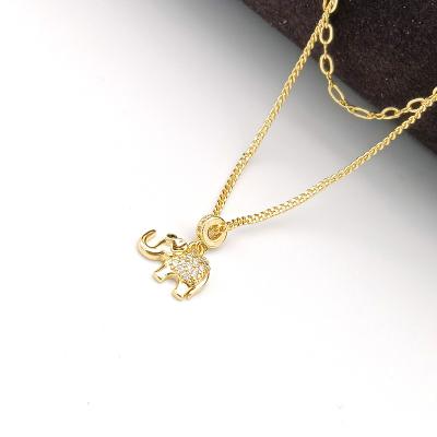 China Vintage Gold Enamel Heart Pendant Double Layer Coin Charm Clavicle Chain Necklace Scarf For Women for sale