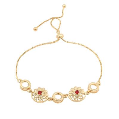 China CLASSIC Gold Bracelet Women , Gold Plated Fashion Women Charm Bracelet for sale